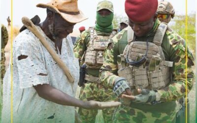 Le premier des volontaires burkinabè souhaite un bon début de semaine