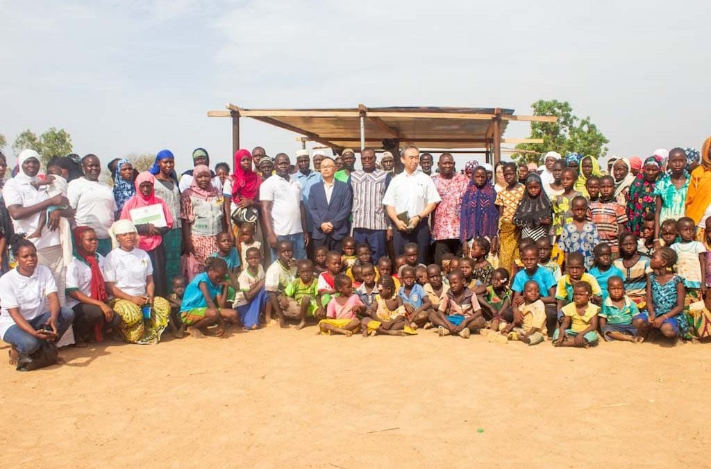 Renforcement de la coopération GIP-PNVB – JICA : visite du Vice-Président de la JICA sur le site des PDI de Yagma.