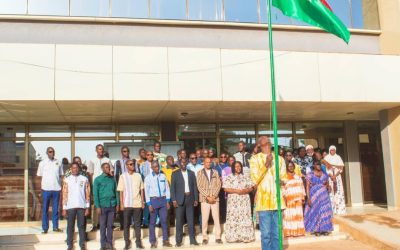 Montée des couleurs nationales au GIP-PNVB : un devoir de patriotisme et d’engagement citoyen