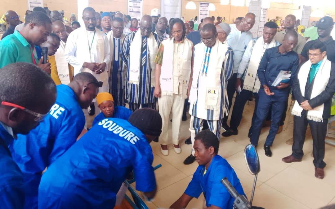 Lancement des NAPS 2026 : le Directeur Général du GIP-PNVB appelle la jeunesse à bâtir le Burkina Faso par les compétences.